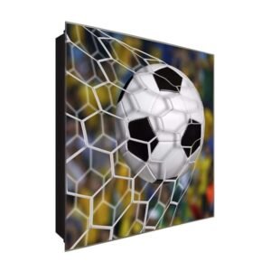  Schlüsselkasten 'Heimspiel' 30x30 Glas, inkl. Haken Schlüsselbrett Schlüssel-Box Design Aufbewahrung