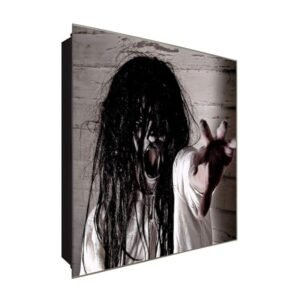  Schlüsselkasten 'Schrei nach Liebe' 30x30 Glas, inkl. Haken Schlüsselbrett Schlüssel-Box Design Aufbewahrung