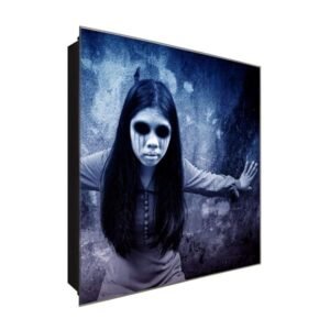  Schlüsselkasten 'The Ring' 30x30 Glas, inkl. Haken Schlüsselbrett Schlüssel-Box Design Aufbewahrung