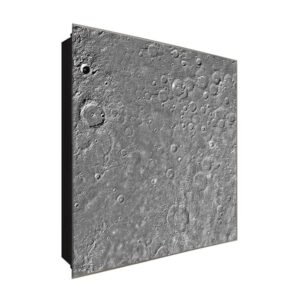  Schlüsselkasten 'Tropfen im Sand' 30x30 Glas, inkl. Haken Schlüsselbrett Schlüssel-Box Design Aufbewahrung