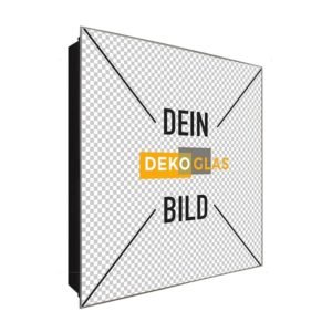  Schlüsselkasten mit eigenem Druck in Größe 30x30 cm, inkl. Haken, eigenes Foto auf Glas als Geschenk-Idee, Schlüssel-Box